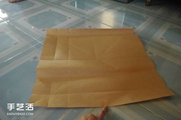 折纸弥勒佛的图解教程 怎么折弥勒佛的折法(图4)