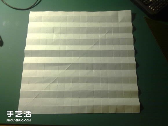 折纸初音未来的详细图解 初音未来的折法过程(图5)