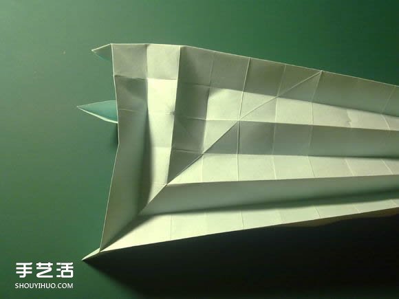 折纸初音未来的详细图解 初音未来的折法过程(图14)