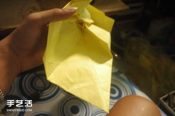 折纸弥勒佛的图解教程 怎么折弥勒佛的折法(图37)