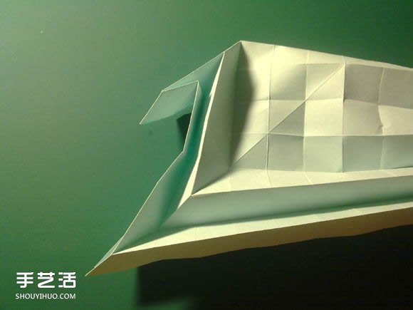 折纸初音未来的详细图解 初音未来的折法过程(图16)