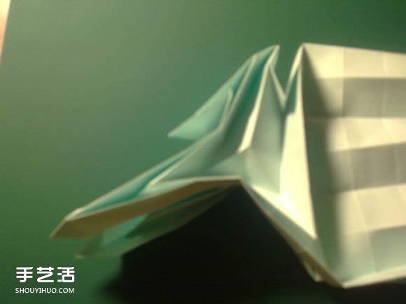 折纸初音未来的详细图解 初音未来的折法过程(图20)