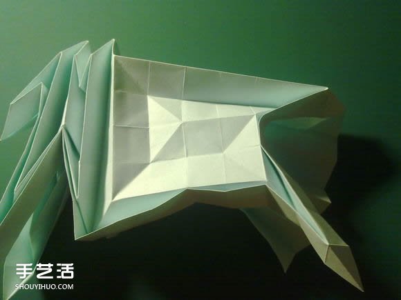 折纸初音未来的详细图解 初音未来的折法过程(图22)