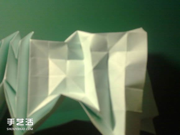 折纸初音未来的详细图解 初音未来的折法过程(图23)