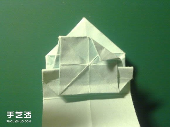 折纸初音未来的详细图解 初音未来的折法过程(图35)