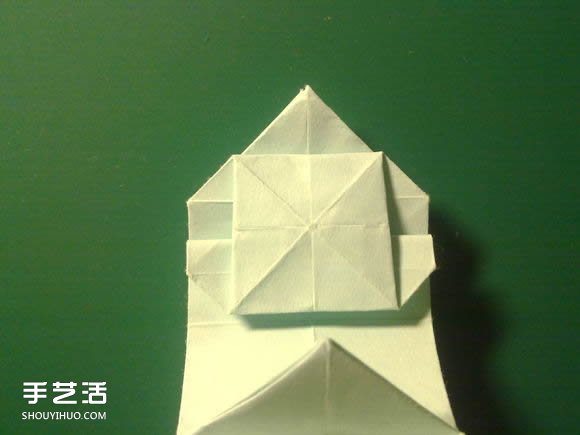 折纸初音未来的详细图解 初音未来的折法过程(图33)