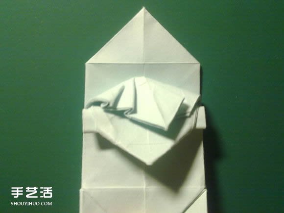 折纸初音未来的详细图解 初音未来的折法过程(图38)