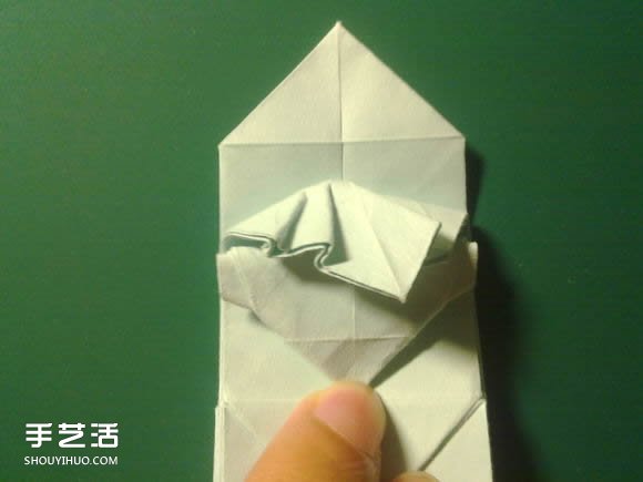 折纸初音未来的详细图解 初音未来的折法过程(图40)