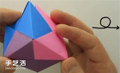 端午节纸粽子制作方法 手工折纸粽子步骤图(图10)