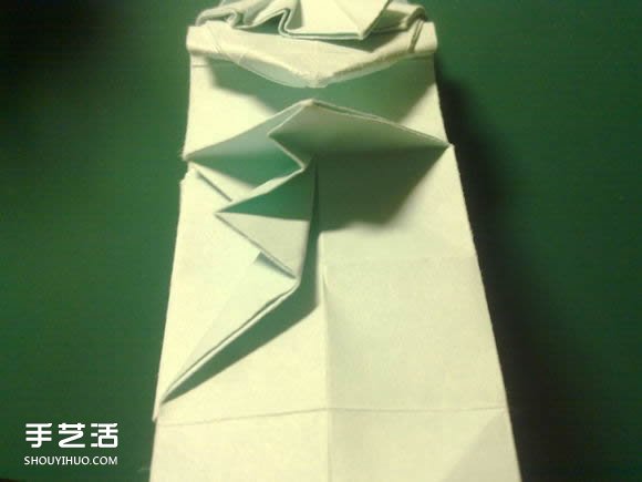 折纸初音未来的详细图解 初音未来的折法过程(图54)