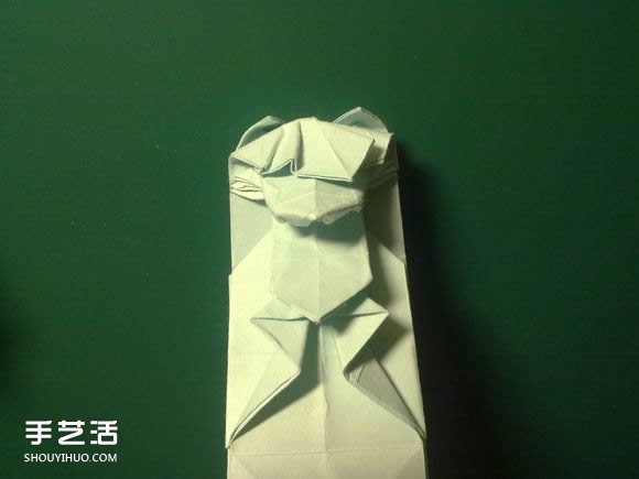折纸初音未来的详细图解 初音未来的折法过程(图56)