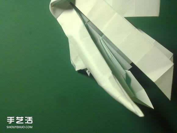 折纸初音未来的详细图解 初音未来的折法过程(图67)
