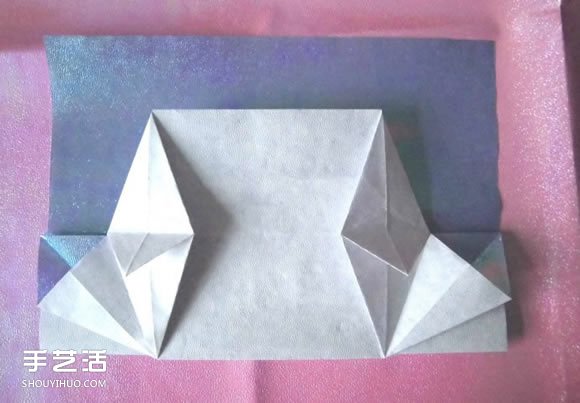 折纸钱包多层简单图解 详细钱包的折法图解(图22)
