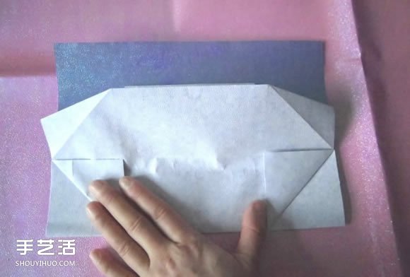 折纸钱包多层简单图解 详细钱包的折法图解(图24)