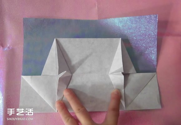 折纸钱包多层简单图解 详细钱包的折法图解(图30)