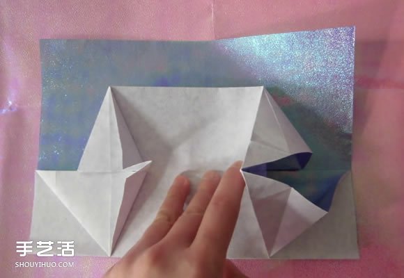 折纸钱包多层简单图解 详细钱包的折法图解(图31)