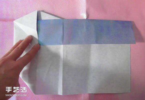 折纸钱包多层简单图解 详细钱包的折法图解(图43)
