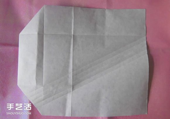 折纸钱包多层简单图解 详细钱包的折法图解(图48)
