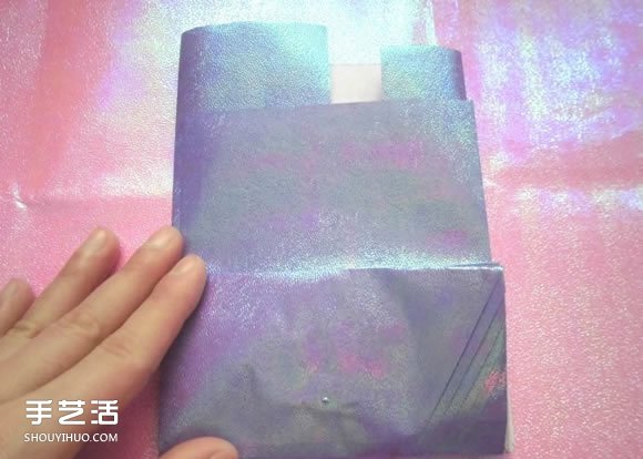 折纸钱包多层简单图解 详细钱包的折法图解(图67)