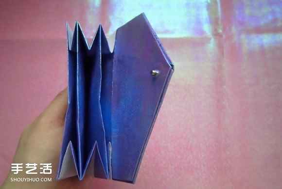 折纸钱包多层简单图解 详细钱包的折法图解(图84)