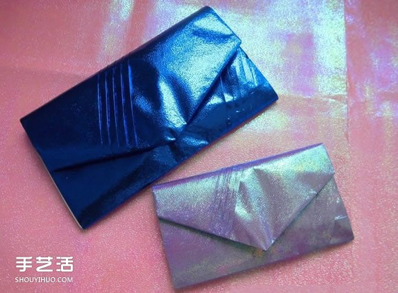 折纸钱包多层简单图解 详细钱包的折法图解(图85)