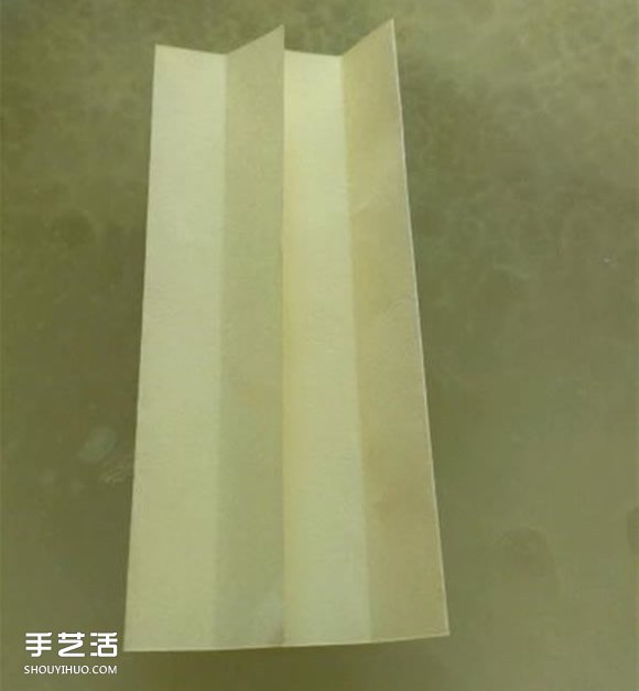 立体床的折法图解教程 详细折纸床铺的方法(图6)