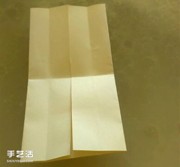 立体床的折法图解教程 详细折纸床铺的方法(图7)