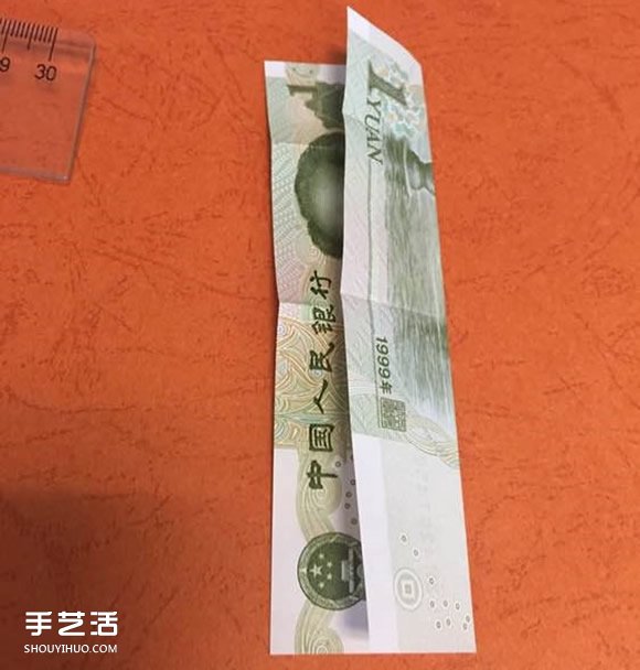 孔明锁的折纸方法图解 手工折鲁班锁的折法(图7)