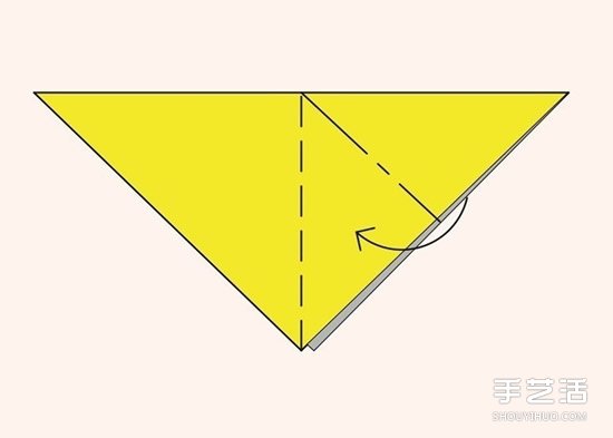 圣诞老人折纸步骤图 手工折纸圣诞老人教程(图4)
