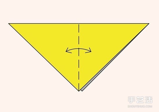 圣诞老人折纸步骤图 手工折纸圣诞老人教程(图3)