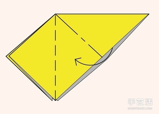 圣诞老人折纸步骤图 手工折纸圣诞老人教程(图7)