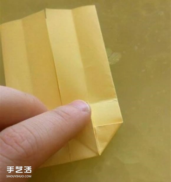立体床的折法图解教程 详细折纸床铺的方法(图12)