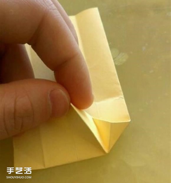 立体床的折法图解教程 详细折纸床铺的方法(图11)