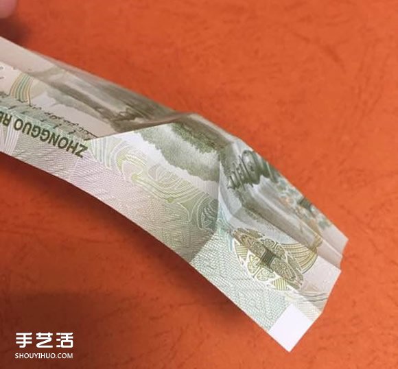 孔明锁的折纸方法图解 手工折鲁班锁的折法(图12)