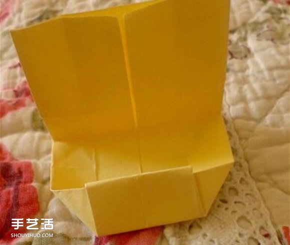 立体床的折法图解教程 详细折纸床铺的方法(图18)