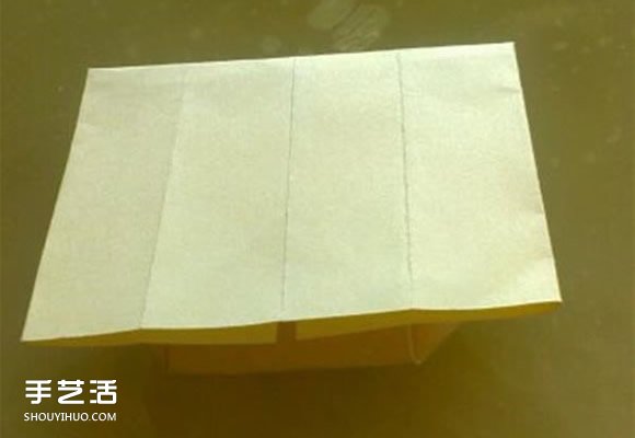 立体床的折法图解教程 详细折纸床铺的方法(图17)