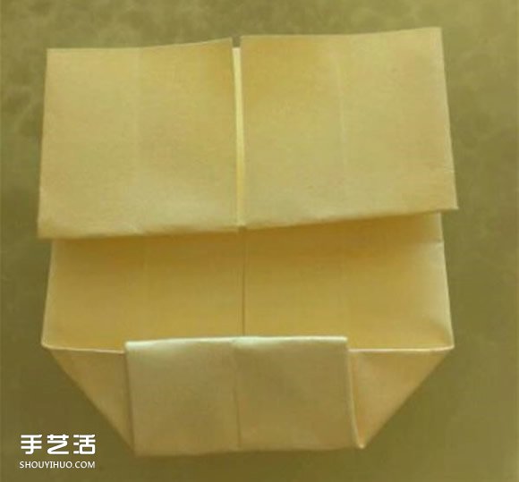 立体床的折法图解教程 详细折纸床铺的方法(图19)
