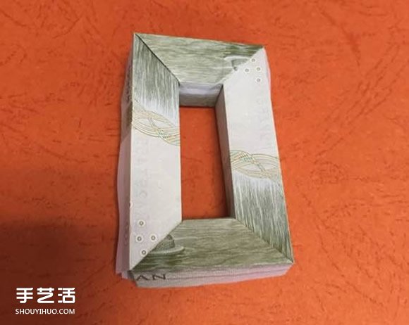 孔明锁的折纸方法图解 手工折鲁班锁的折法(图16)