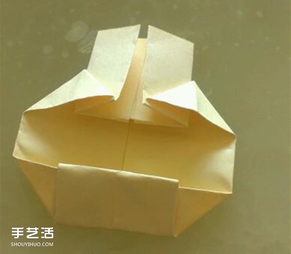 立体床的折法图解教程 详细折纸床铺的方法(图21)