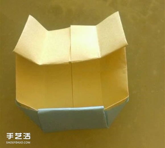 立体床的折法图解教程 详细折纸床铺的方法(图32)