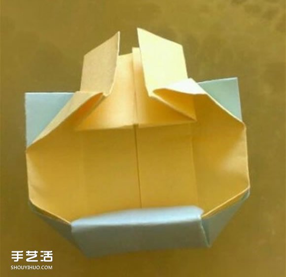 立体床的折法图解教程 详细折纸床铺的方法(图33)