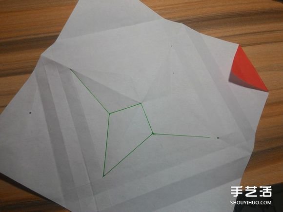 怎么折蜘蛛侠图解教程 复杂蜘蛛侠的折法步骤(图23)