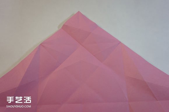 折纸女孩的步骤图解 复杂女生的折法教程(图9)