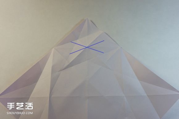 折纸女孩的步骤图解 复杂女生的折法教程(图10)