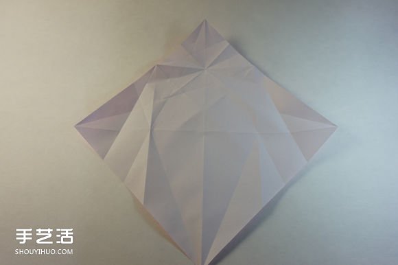 折纸女孩的步骤图解 复杂女生的折法教程(图12)