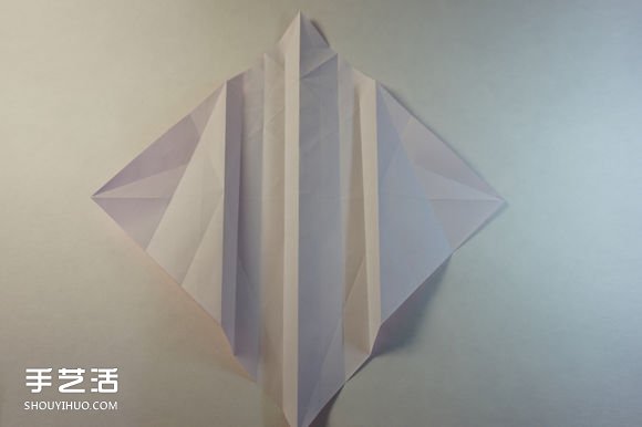 折纸女孩的步骤图解 复杂女生的折法教程(图14)