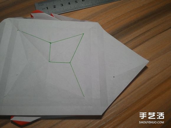 怎么折蜘蛛侠图解教程 复杂蜘蛛侠的折法步骤(图38)