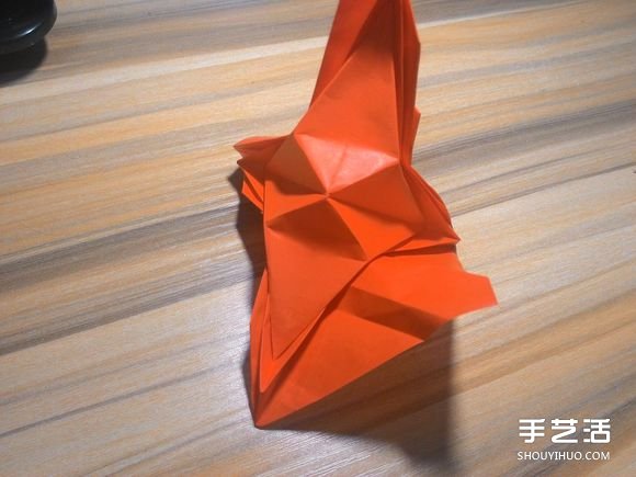怎么折蜘蛛侠图解教程 复杂蜘蛛侠的折法步骤(图45)