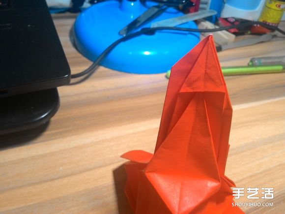 怎么折蜘蛛侠图解教程 复杂蜘蛛侠的折法步骤(图46)