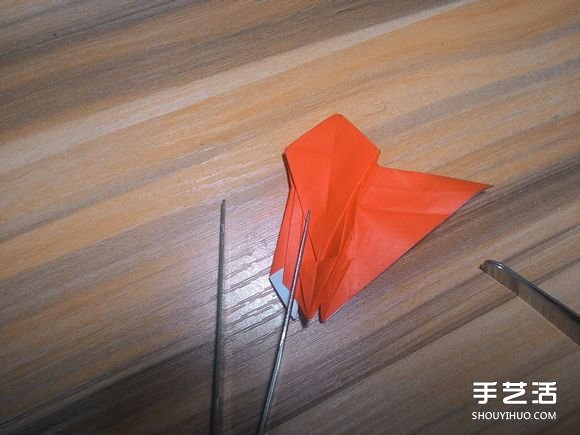 怎么折蜘蛛侠图解教程 复杂蜘蛛侠的折法步骤(图47)